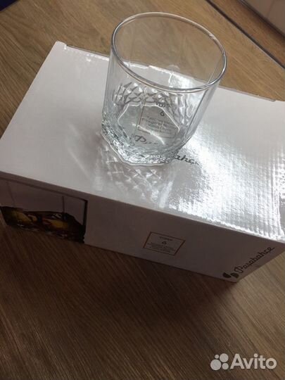 Новый набор стаканов 6 штук в коробке