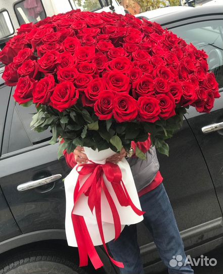 Розы штучно и букеты 25/45/55/101/Доставка