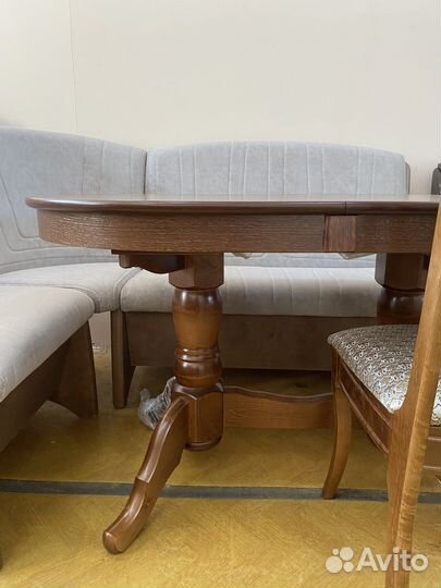 Стол массив «Презент» раздвижной