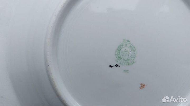 Фарфоровая посуда СССР Вербилки ммп