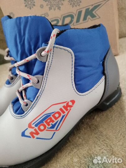 Лыжные ботинки, детские, 33 р. новые