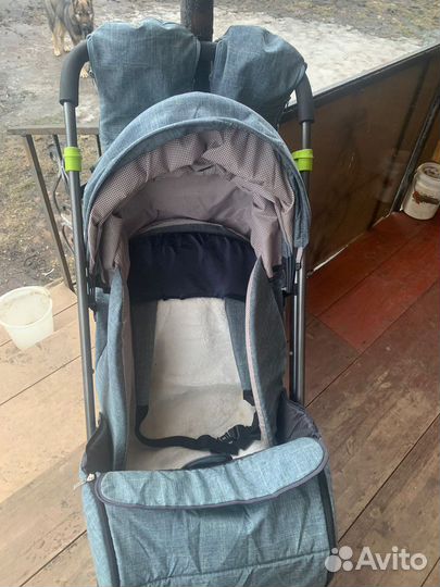 Детские санки коляска