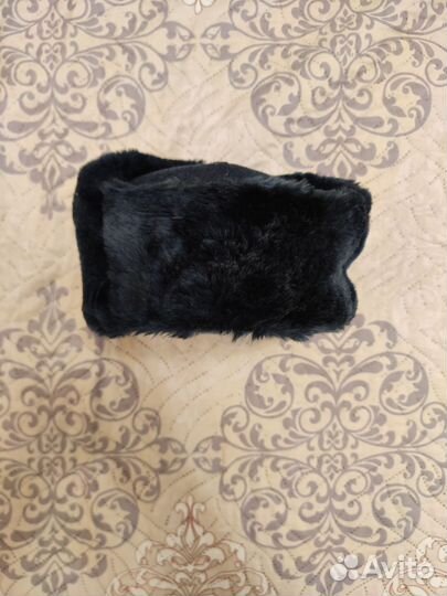 Мужская шапка-ушанка бу 56 размер