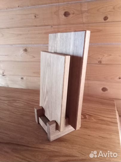 Доски разделочные на подставке. Дуб