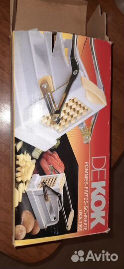 Новое.Для резки картофеля фри,овощей Dekok.Австрия