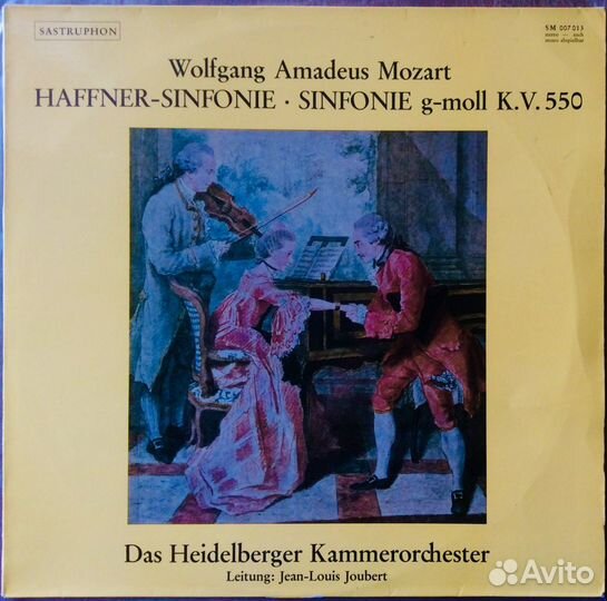 W.A.Mozart, Sinfonie, 1969, LP, Germany, NM