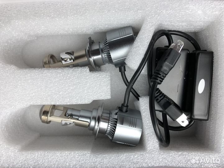 Линзованные светодиодные led лампы H7