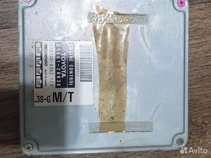 Эбу 89661-2B830 3sge-3gen