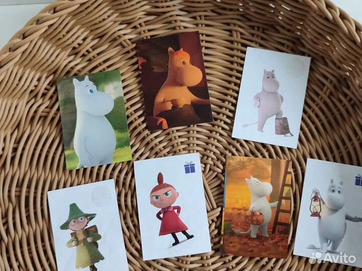 Наклейки Муми Тролли