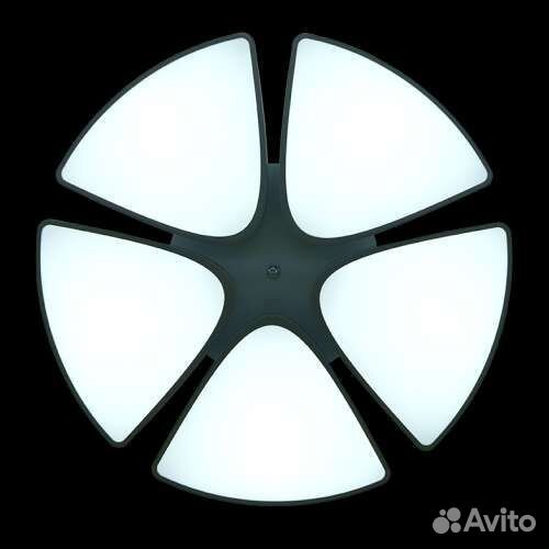 Люстра потолочная светодиодная с пультом