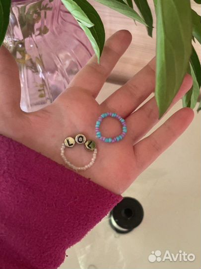 Кольца из бисера