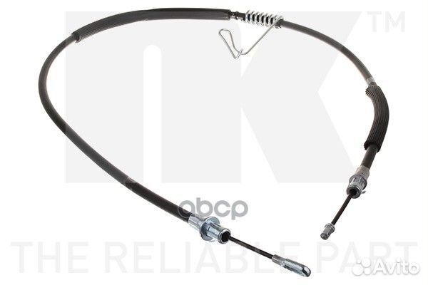 9025191 Трос ручного тормоза ford transit 06- 1