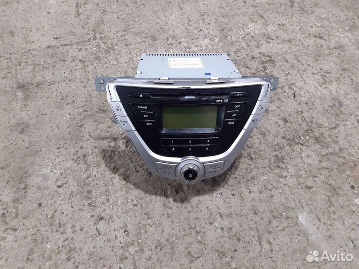 Hyundai Elantra MD магнитола