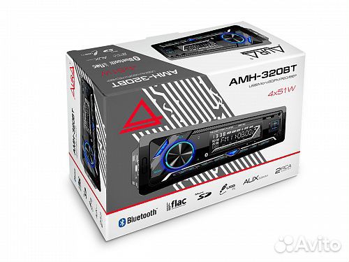 USB-ресивер 1DIN AurA AMH-320BT
