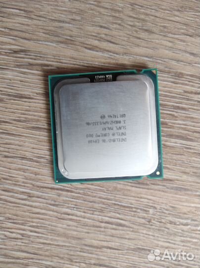 Процессор Intel Core 2 Duo E8400 LGA775, 2 x 3ггц