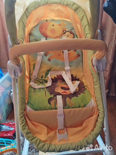 Детские качели шезлонг