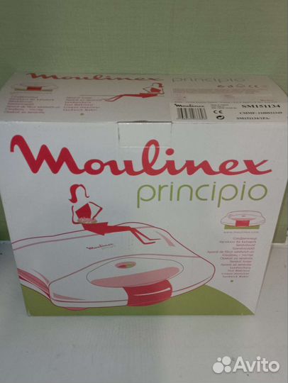 Бутербродница сендвичница moulinex principio