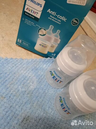 Бутылочки avent новые