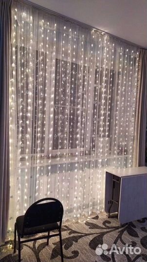 Шторы гирлянды