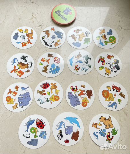 Настольные игры для детей и взрослых, Доббль