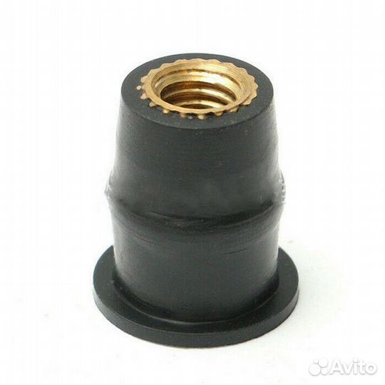 Крепеж резиновая гайка М5/М6