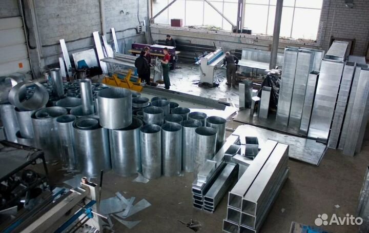 Воздуховоды вентиляция, Трубы, вытяжки,под размер