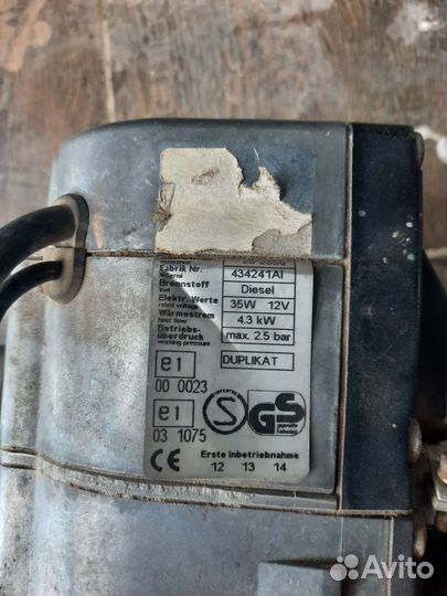 Вебасто diesel 12 вольт