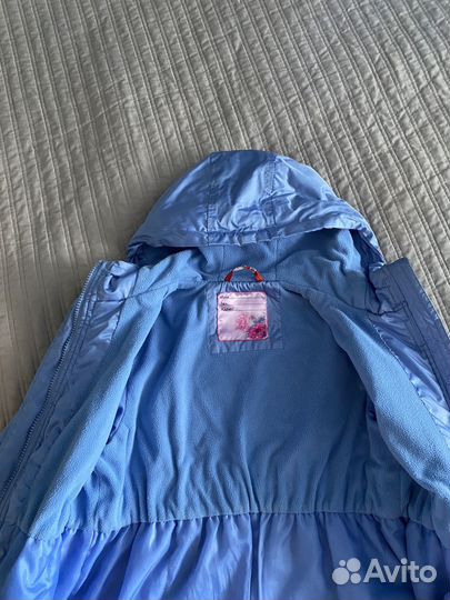 Плащик для девочки на флисе