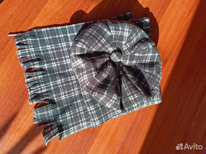 Комплект берет и шарф