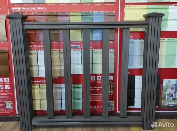 Ограждение для террасы из дпк