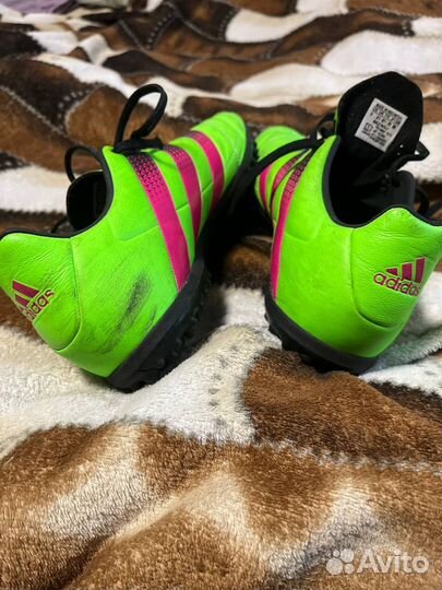 Зелёные Бутсы adidas оригинал