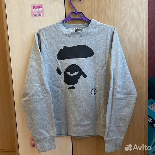 Свитшот Bape Head Оригинал