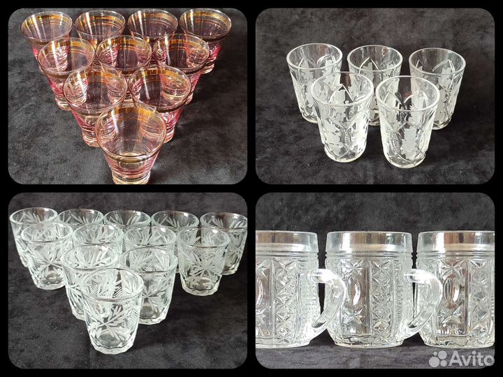 Рюмки СССР, кружечки СССР