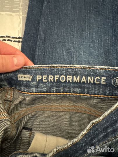 Джинсы мужские levis w30 L34 бу