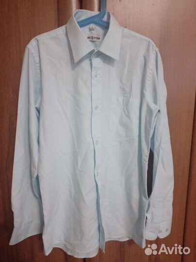 Рубашки для мальчика 6 штук, размер 146-152