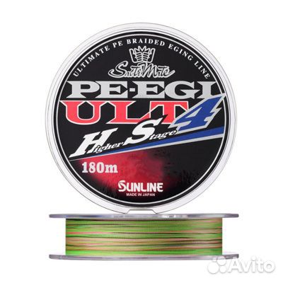 Sunline Saltimate PE EGI ULT HS4 180м Multic.1.2
