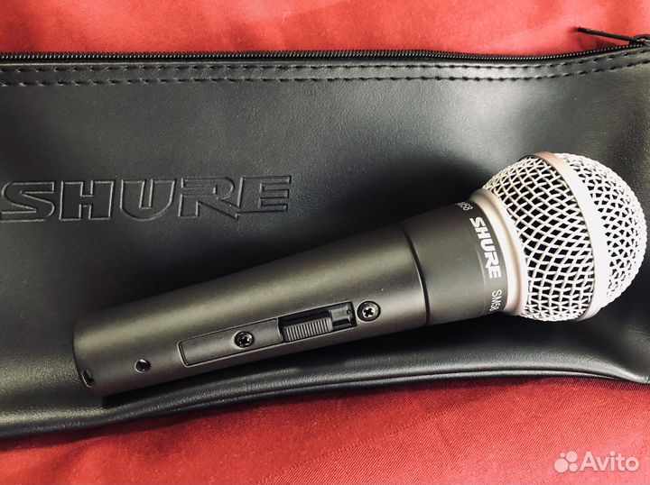 Вокальный микрофон Shure SM58 SE