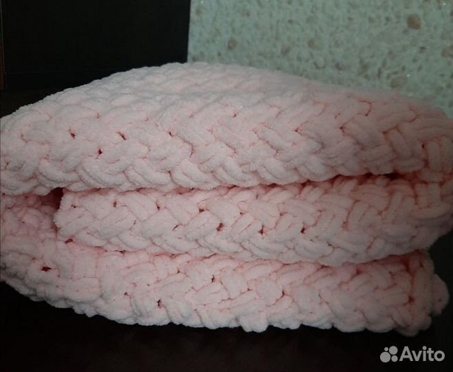 Плед детский плюшевый