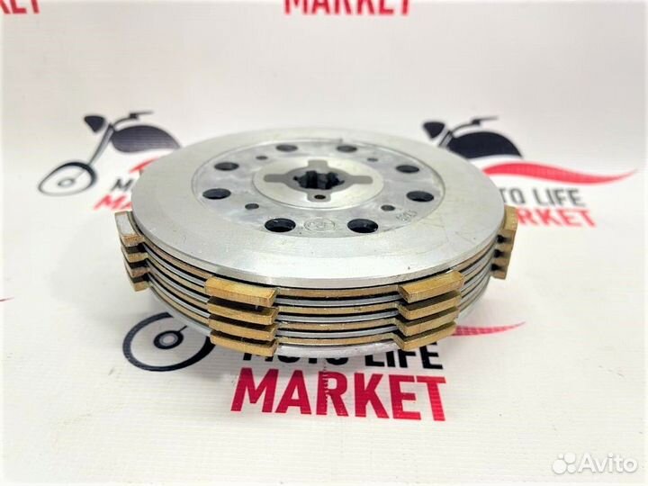 Диск сцепления металл + феррадо Yamaha YBR125