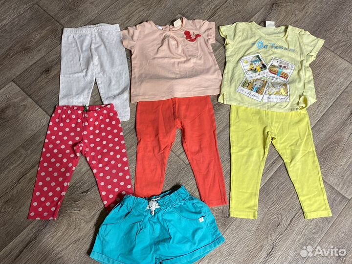 Вещи пакетом на девочку 92 98