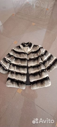 Шуба из кролика рекс 46-48