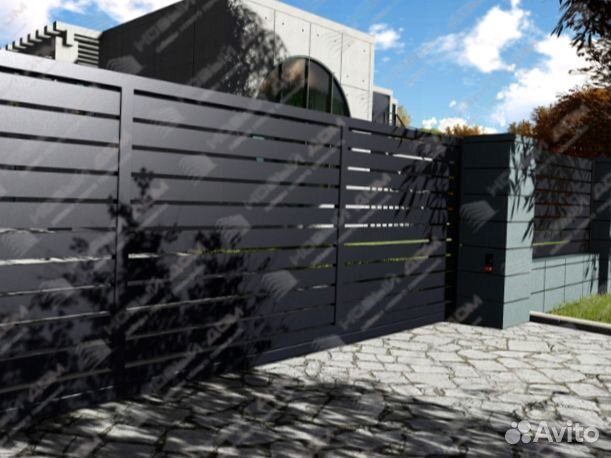 Забор Ранчо из металла