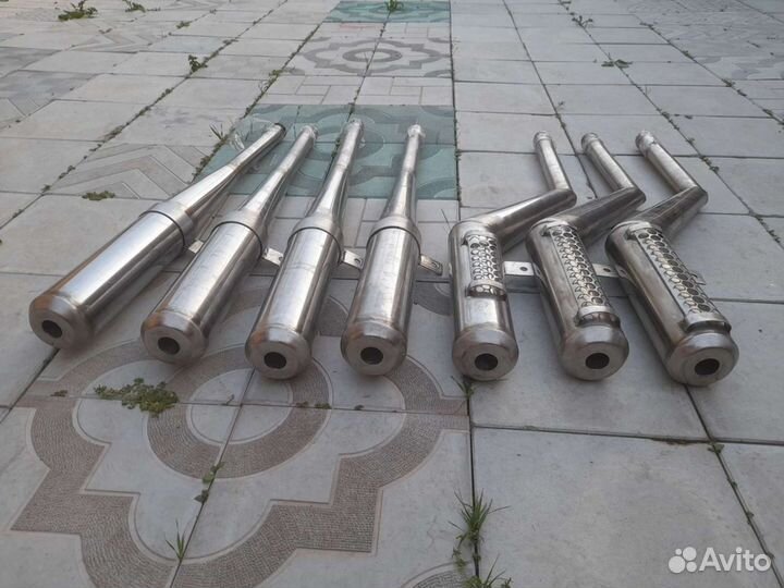 Глушитель мото урал