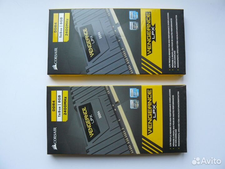 Оперативная память Corsair Vengeance LPX 16 гб