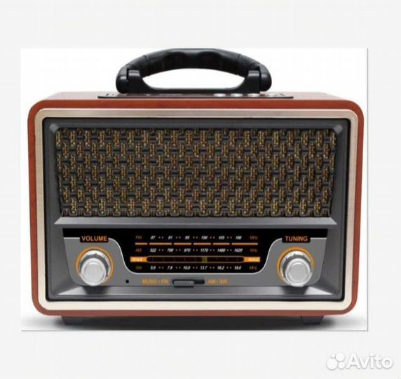Bluetooth колонка в ретро стиле