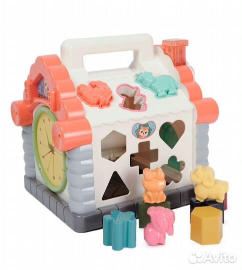 Развивающий музыкальный домик- сортер