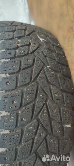 Зимние колеса на Hyundai Accent + ориг. колпаки