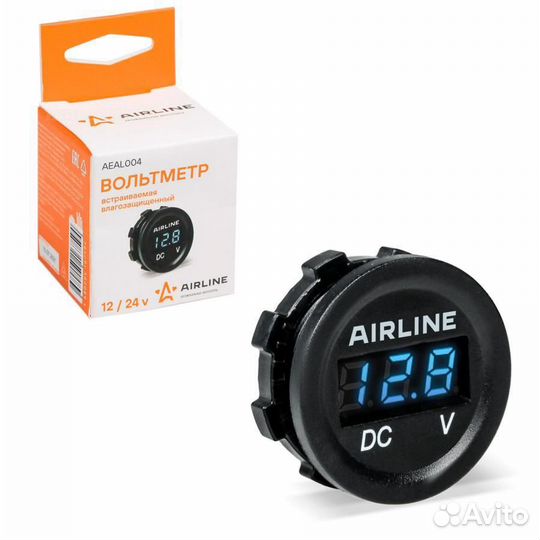 Airline aeal004 Вольтметр встраиваемый влагозащ. 1