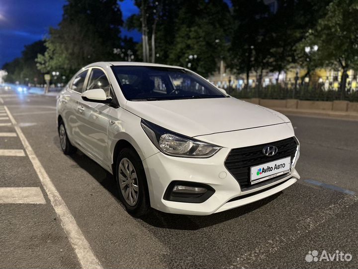 Hyundai Solaris 1.6 AT, 2017, 86 349 км