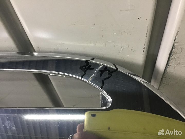 Накладка переднего бампера Mercedes Benz W167 GLE